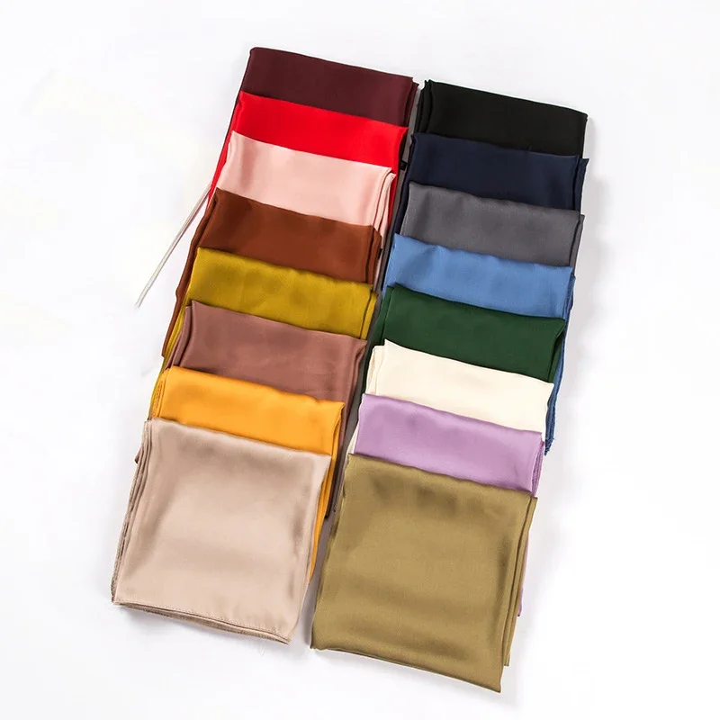 ผ้าพันคอซาตินสำหรับผู้หญิง ขนา - Scarf Silk Square บทวิจารณ์และราคา