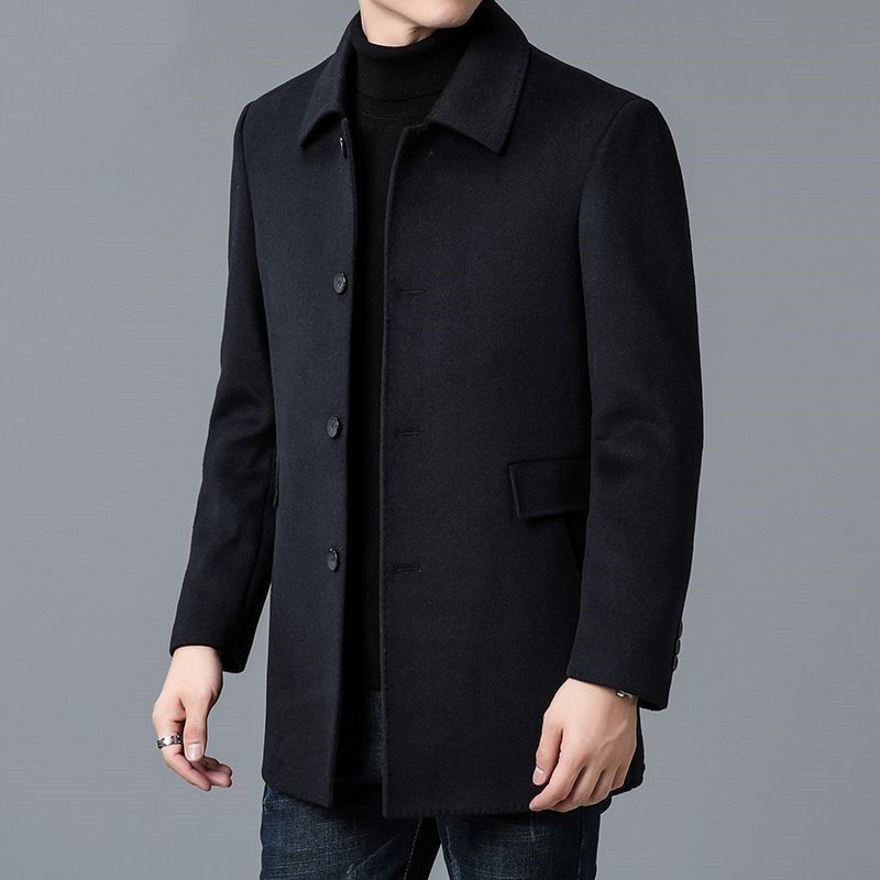 เสื้อโค้ทผสมขนสัตว์ สีขาว สำหร - Muffler Men Wool บทวิจารณ์และราคา