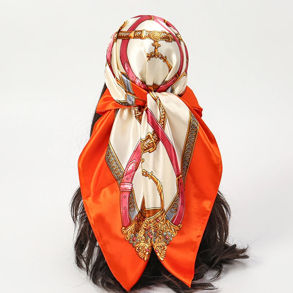 ผ้าพันคอแฟชั่น 90*90 ซม. สำหรั - Face Scarf Mask บทวิจารณ์และราคา