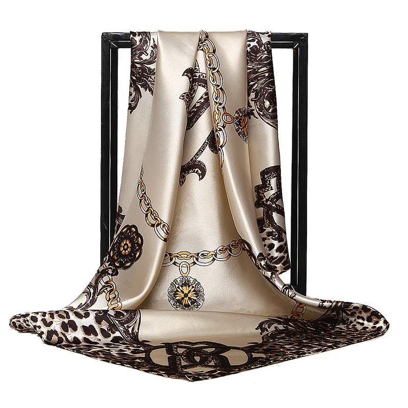 90*90 ซม.ผู้หญิงผ้าพันคอผ้าพัน - Face Scarf Mask บทวิจารณ์และราคา