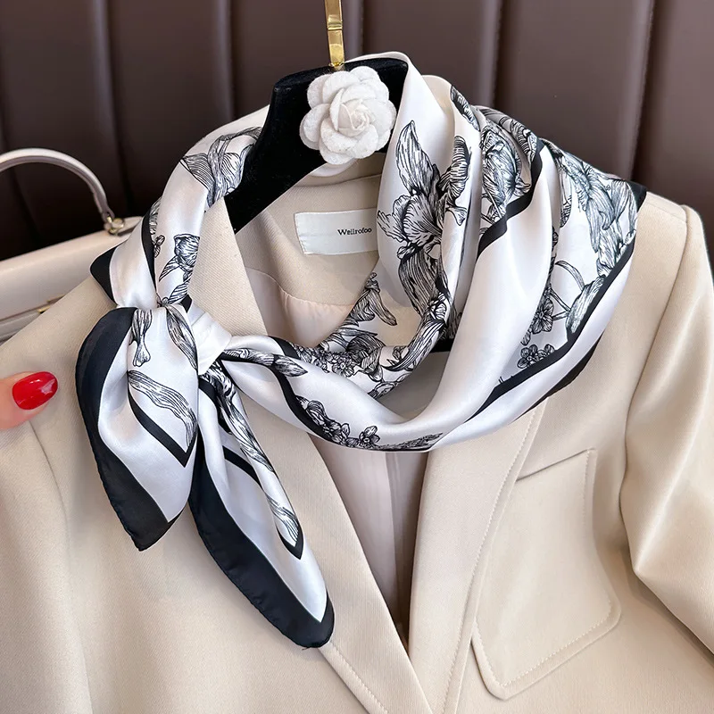 70*70ซมผ้าผ้าพันคอสี่เหลี่ยมจั - Face Scarf Mask บทวิจารณ์และราคา