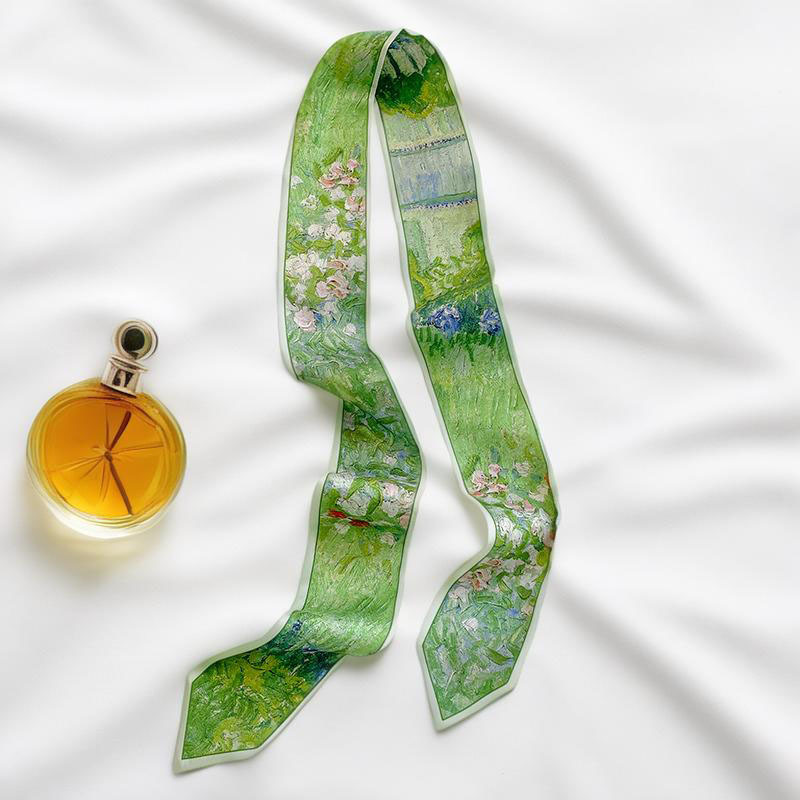 ผ้าพันคอผูกผมแบบยาว ผ้าพันคอผื - Face Scarf Mask บทวิจารณ์และราคา