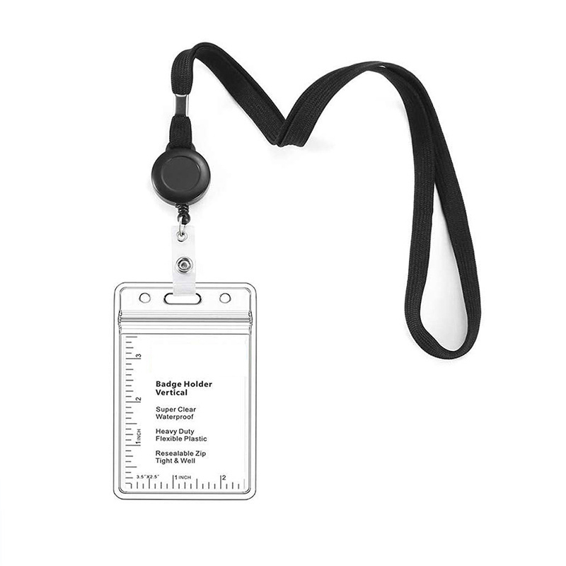 1-3 ชิ้น ซองใส่บัตรกันน้ำพร้อม - Lanyard Badge Holder บทวิจารณ์และราคา
